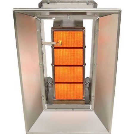 SUNSTAR HEATING PRODUCTS SunStar SG Series Natural Gas Infrared Heater, 40000 BTU SG4-N